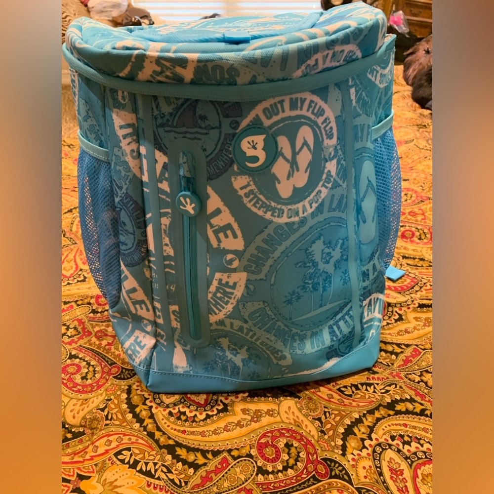 Gecko Brand Margaritaville Cooler Backpack NWOT